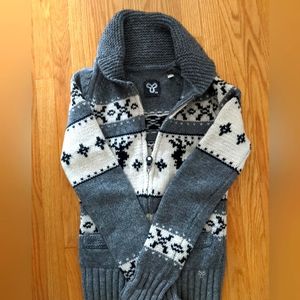 Aritzia TNA Deer Cardigan Sweater